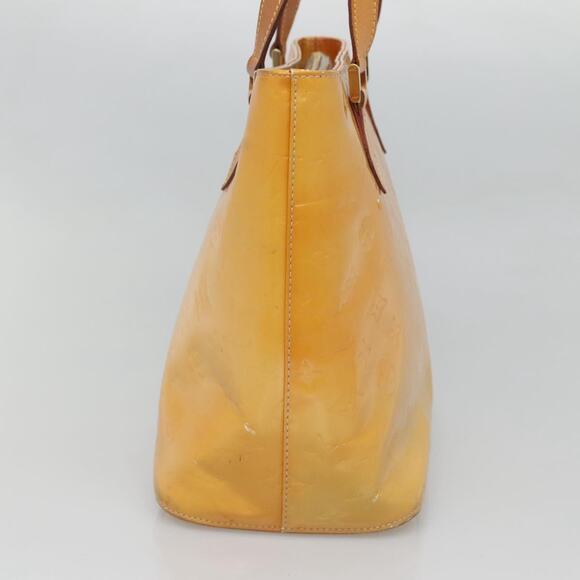 LOUIS VUITTON Monogram Vernis Houston Hand Bag Gris M91053 - Picture 4 of 12